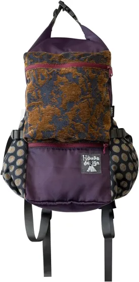 20L Purple Camping Backpack Hiking Pack, Lightweight Expandable Multi-Pocket Design with Waist Strap & Padded Laptop Compartment for Outdoor Travel