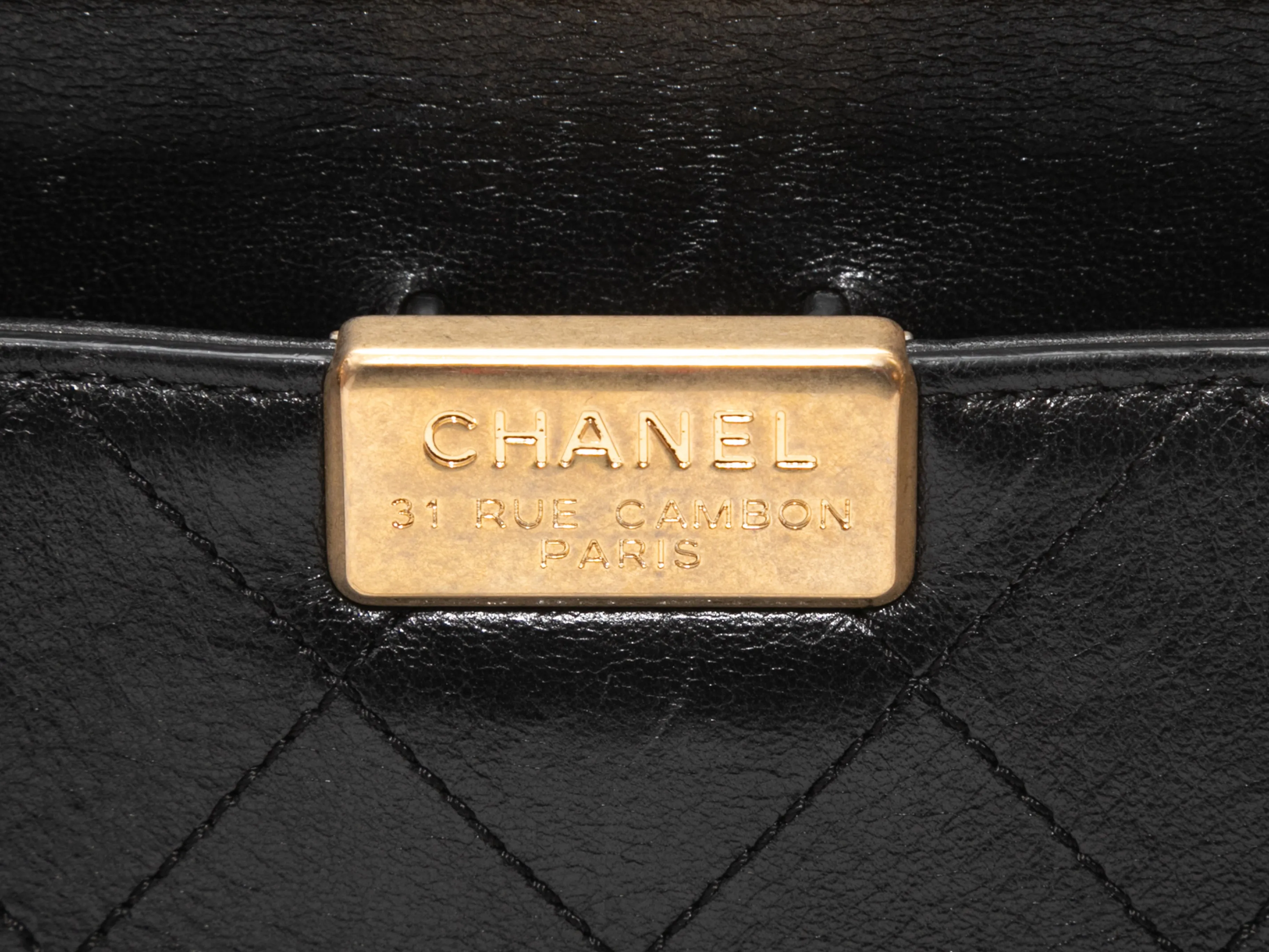 Black Chanel Small Coco Luxe Flap Bag