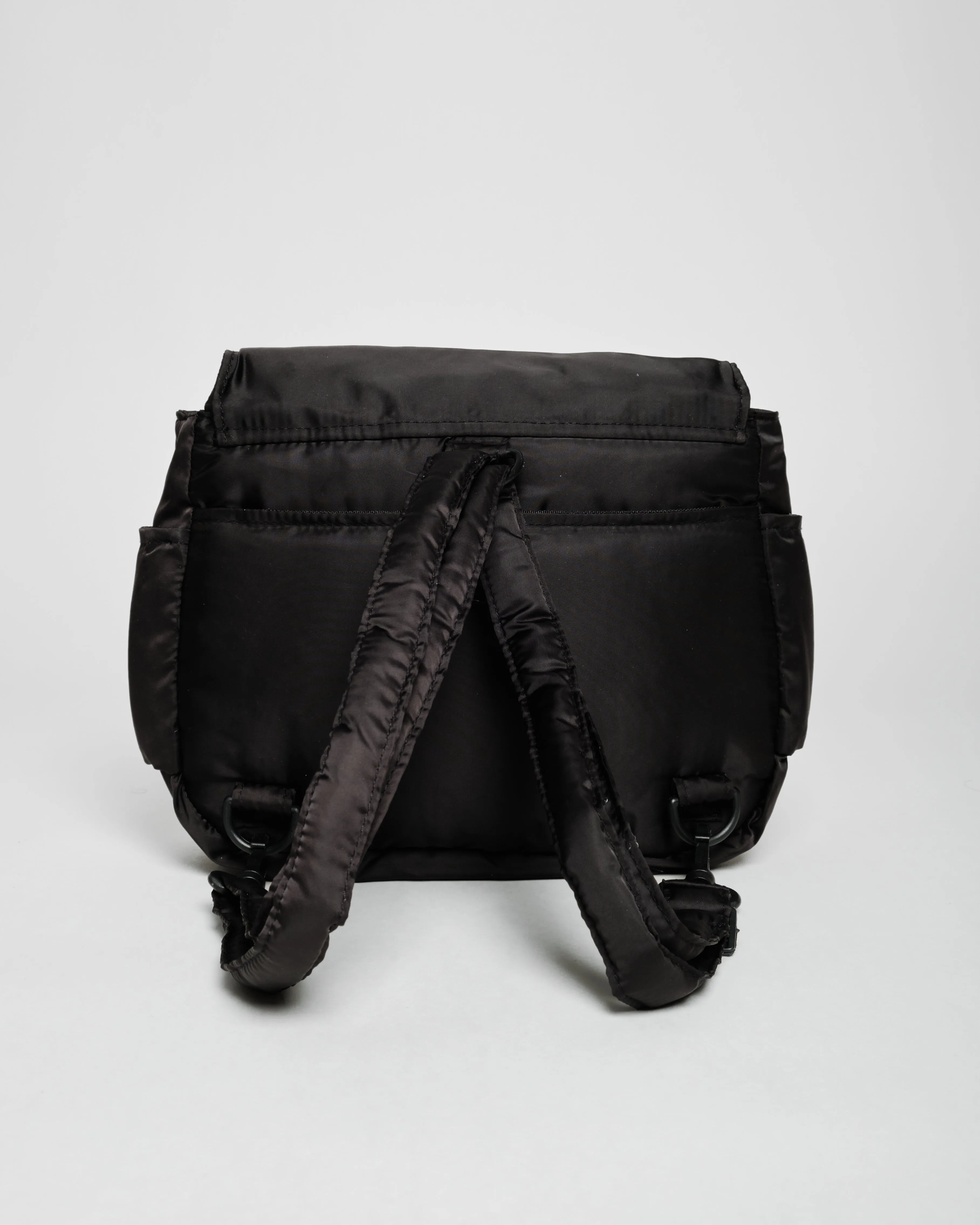 Black Red Ribbon Multi-Carry Crossbody Bag
