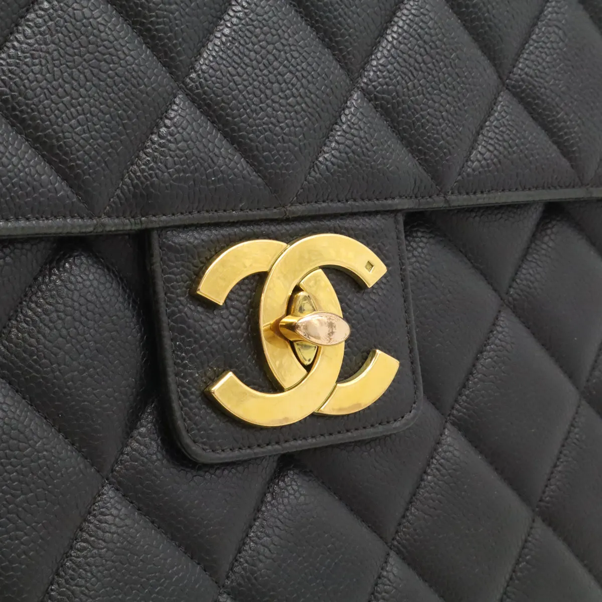 Chanel Caviar Leather Business Briefcase