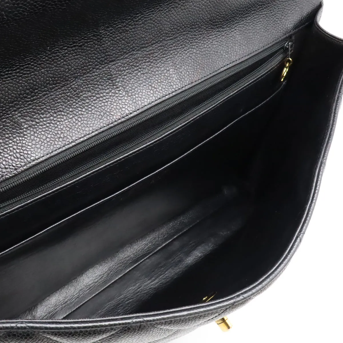 Chanel Caviar Leather Business Briefcase