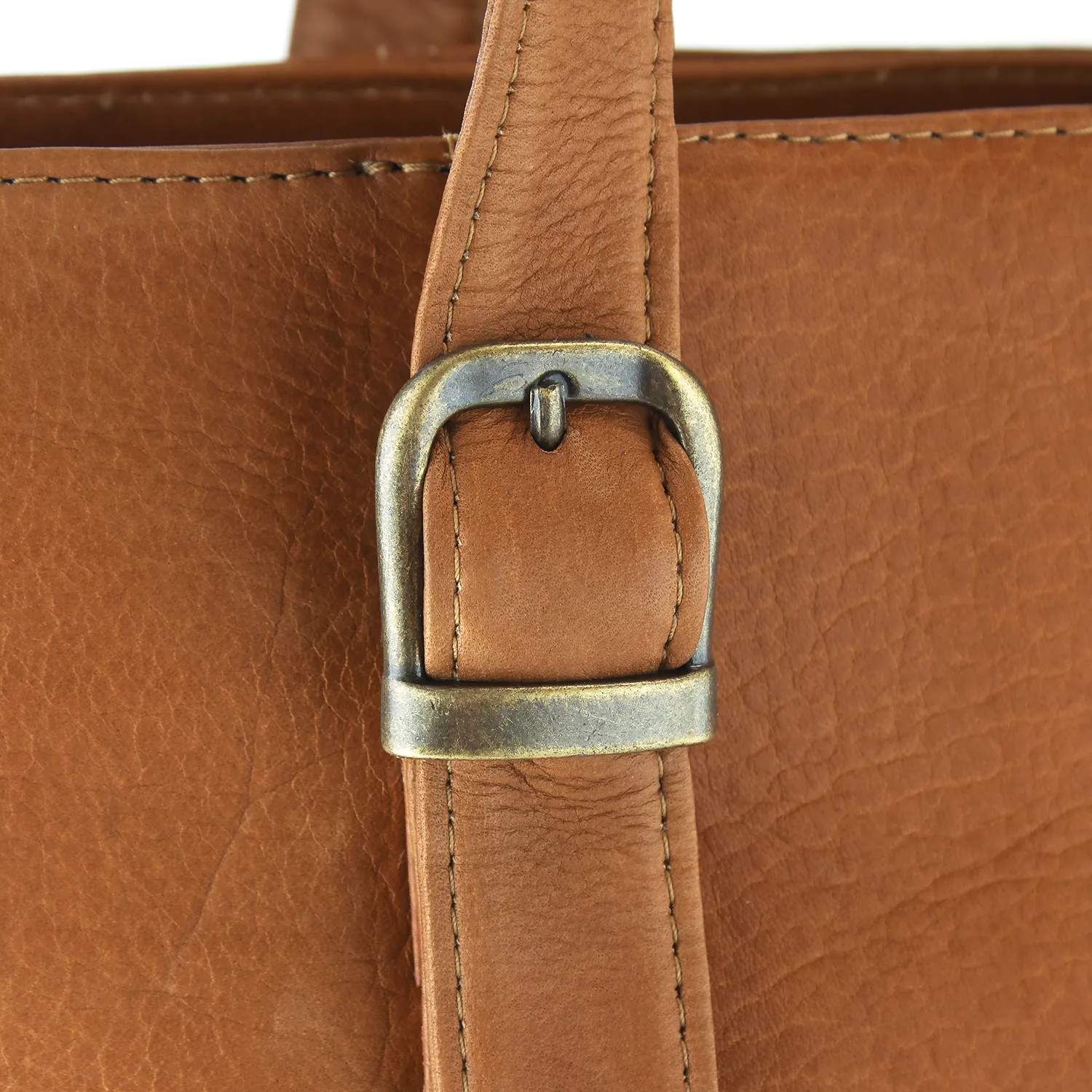 DayTrekr Leather Travel Tote