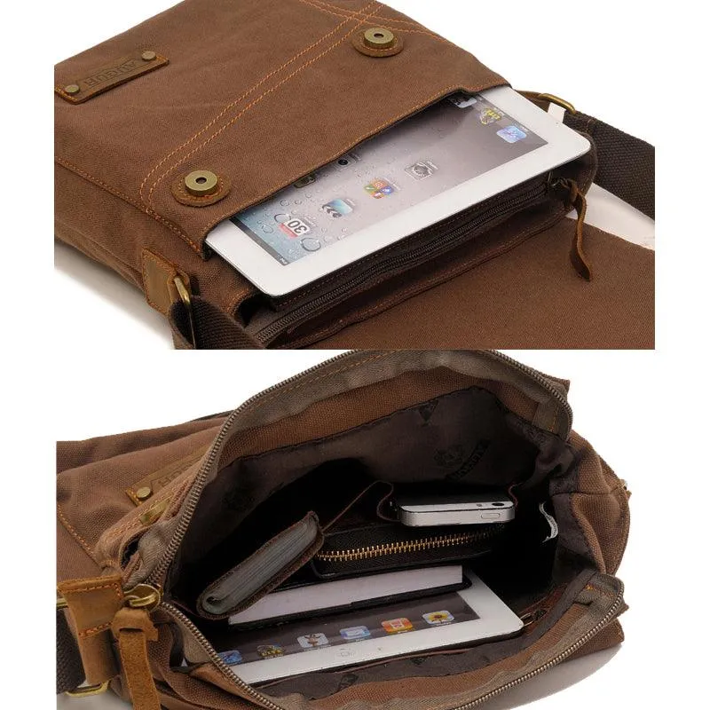 Fashion Cotton Canvas Cross body Bag for Men