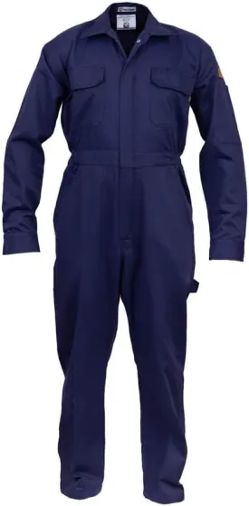 Flame Resistant FR Coverall - 88% C / 12% Nylon - 7oz