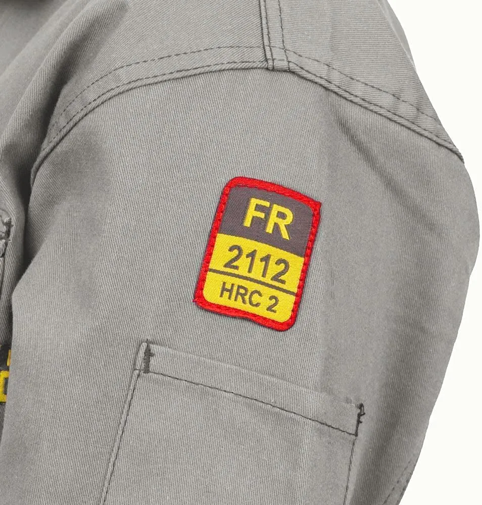 Flame Resistant FR Coverall - 88% C / 12% Nylon - 7oz