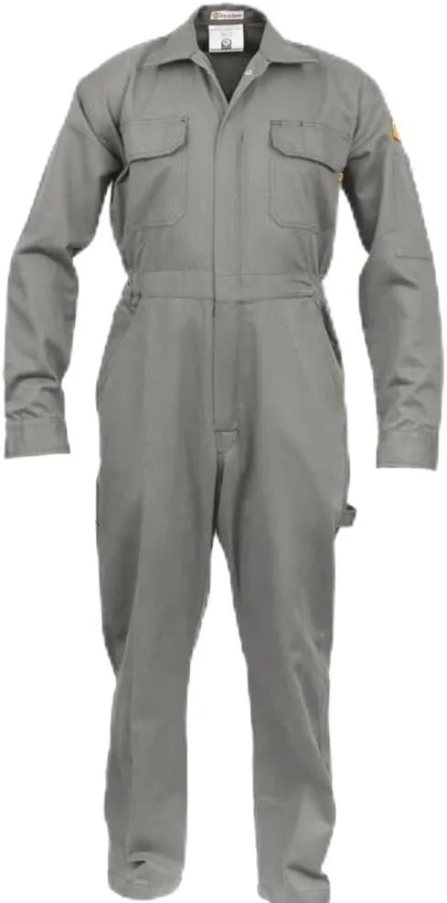 Flame Resistant FR Coverall - 88% C / 12% Nylon - 7oz