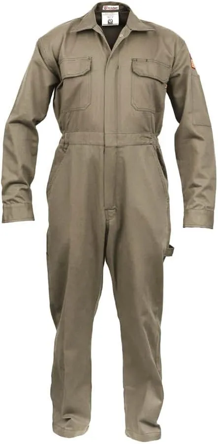 Flame Resistant FR Coverall - 88% C / 12% Nylon - 7oz