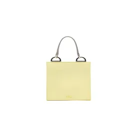 Furla Futura Mini Top Handle - Roxy Yellow, Beige and Gold