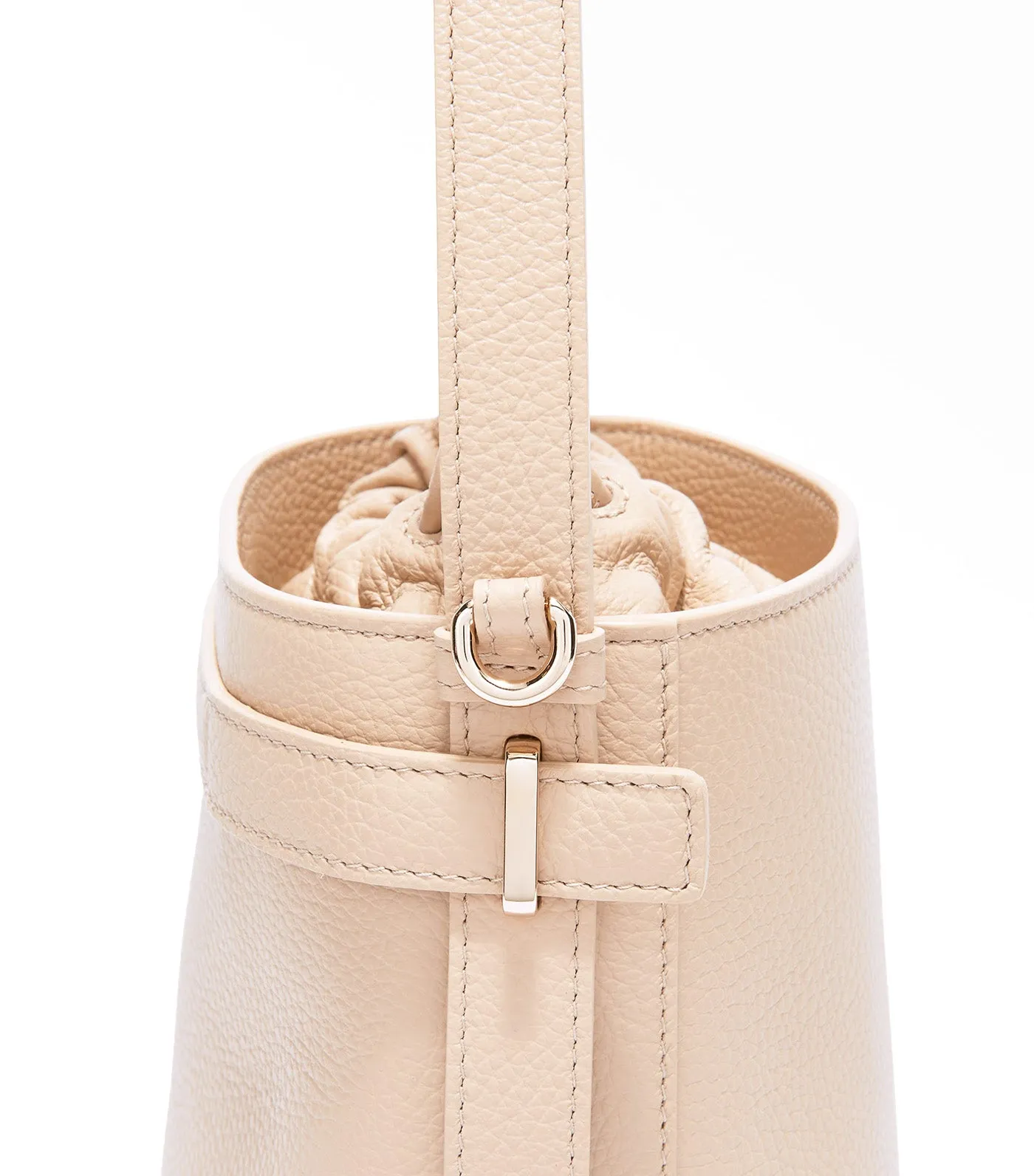 Giove Mini Bucket Bag Grano