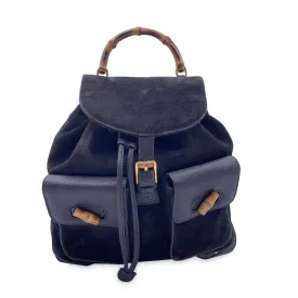 Gucci Backpack Vintage Bamboo