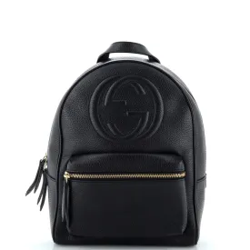 GUCCI Soho Chain Backpack Leather