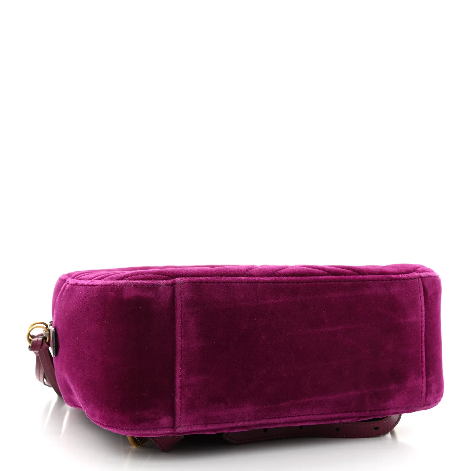 Gucci Velvet Matelasse Gg Marmont Dome