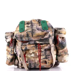 Gucci x The North Face Flap Backpack Printed Nylon Large