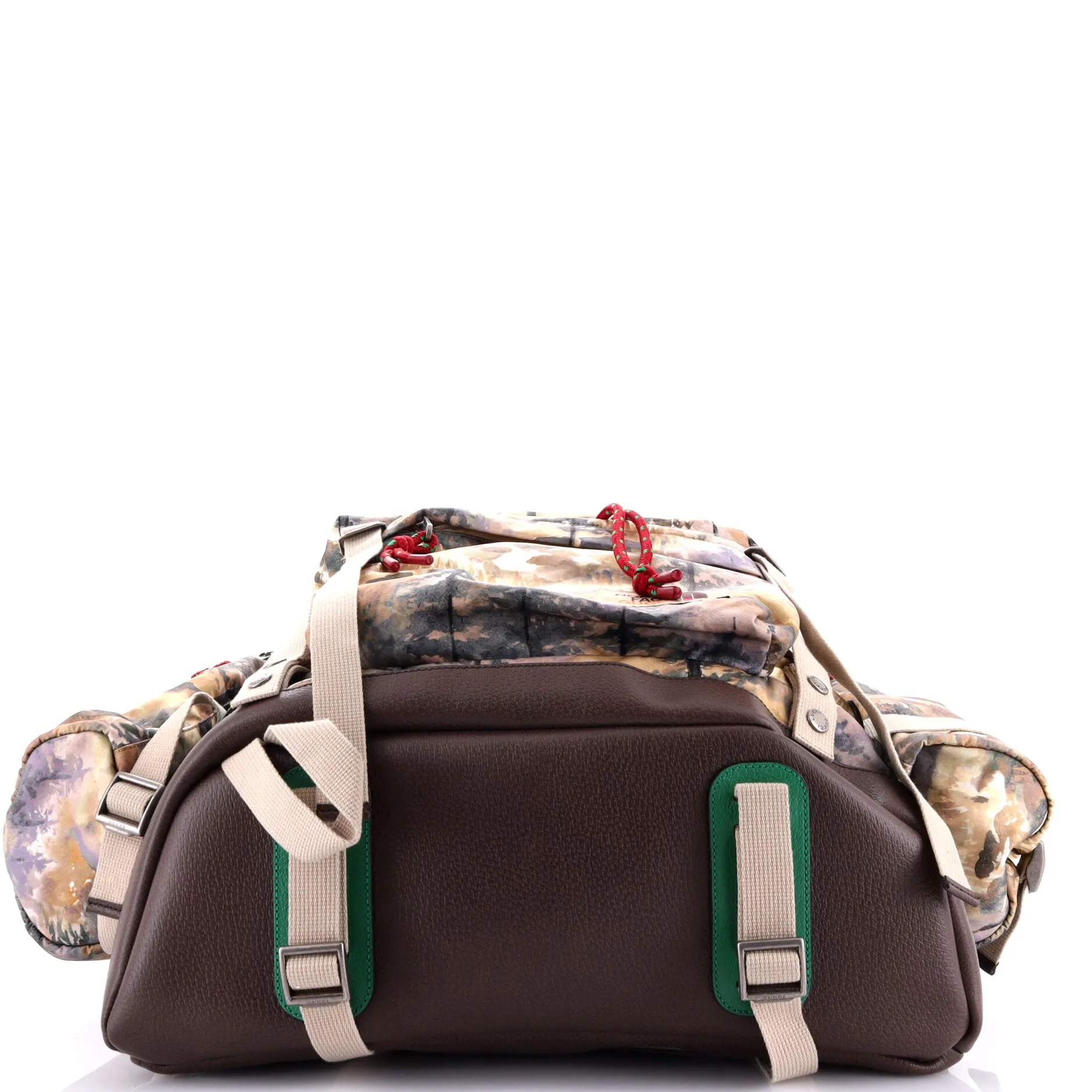 Gucci x The North Face Flap Backpack Printed Nylon Large
