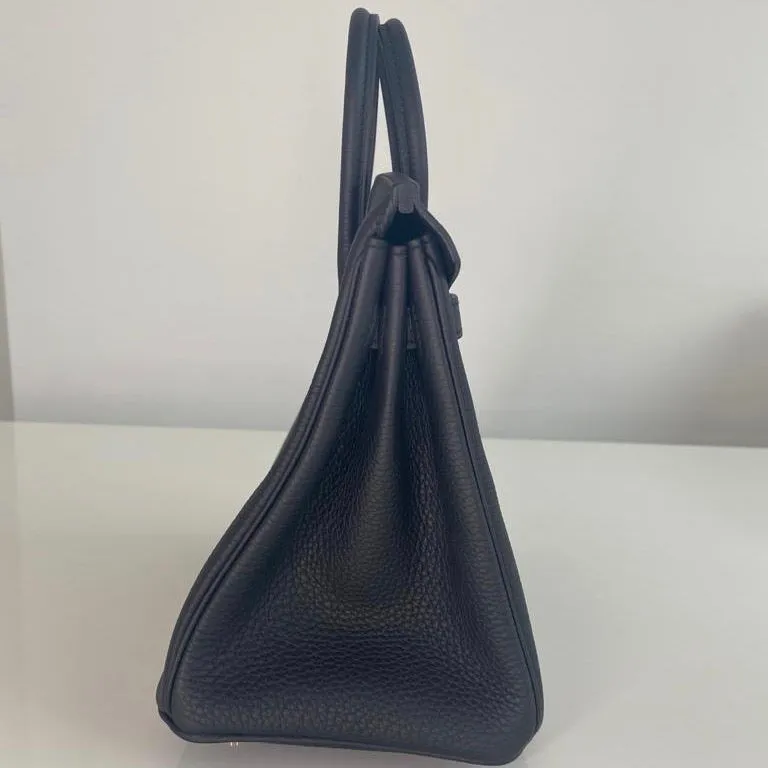 Hermès Birkin 25 Black Togo Gold Hardware