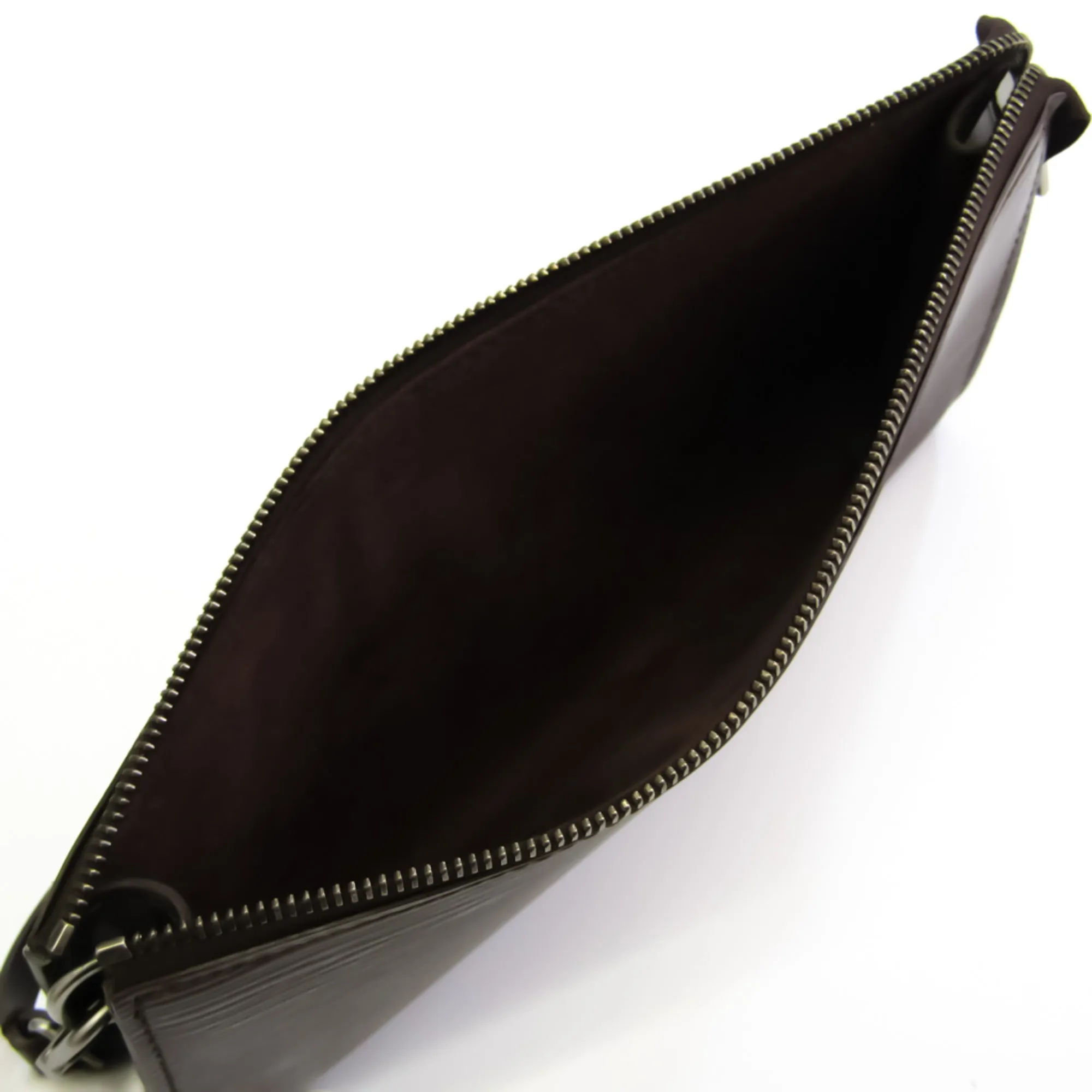 Louis Vuitton Epi Pochette Accessoires 24 M5294D Handbag Mocha