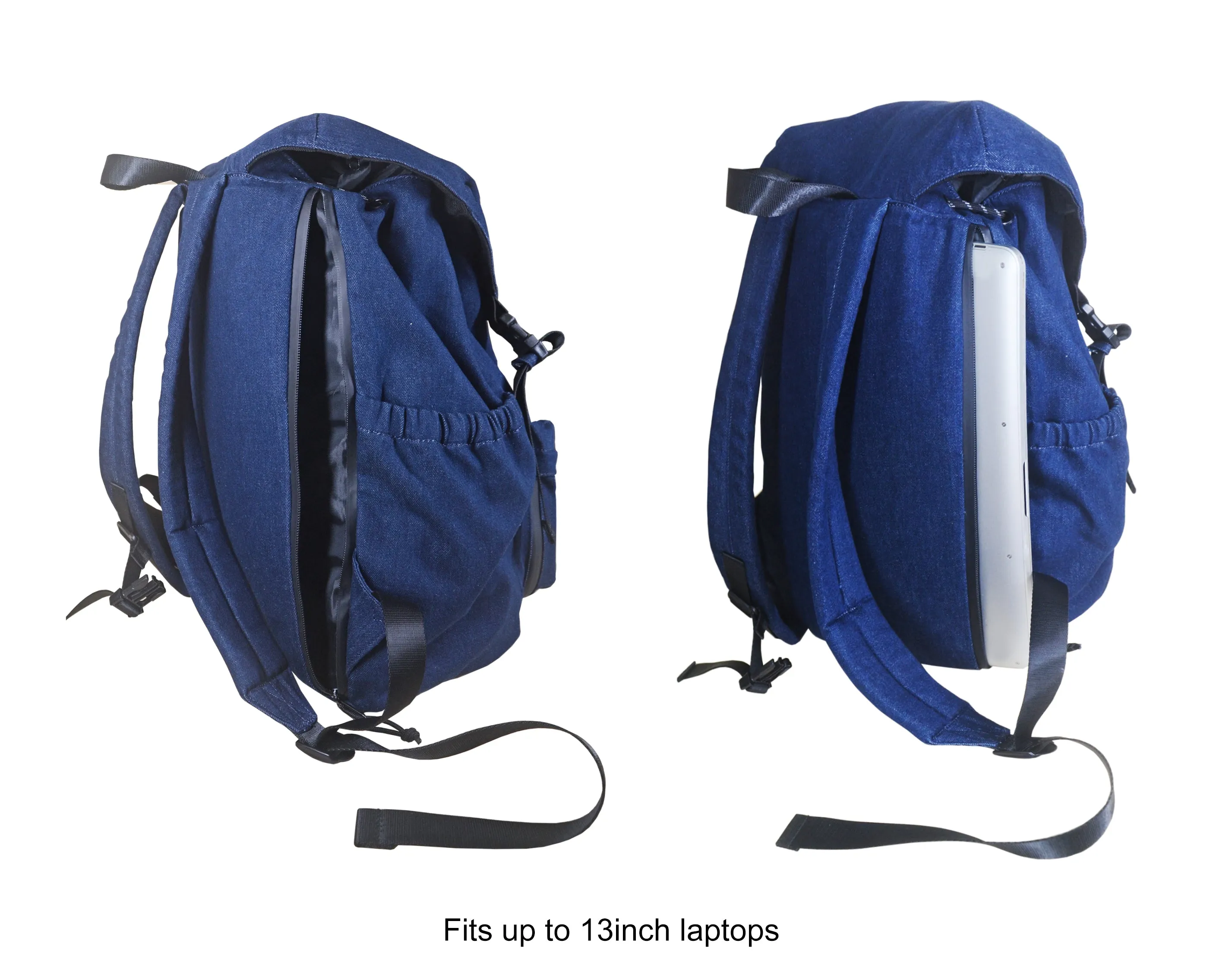 <A 000a001a92px> MID SIZE Premium Urban Backpack 20L-24L (Denim)