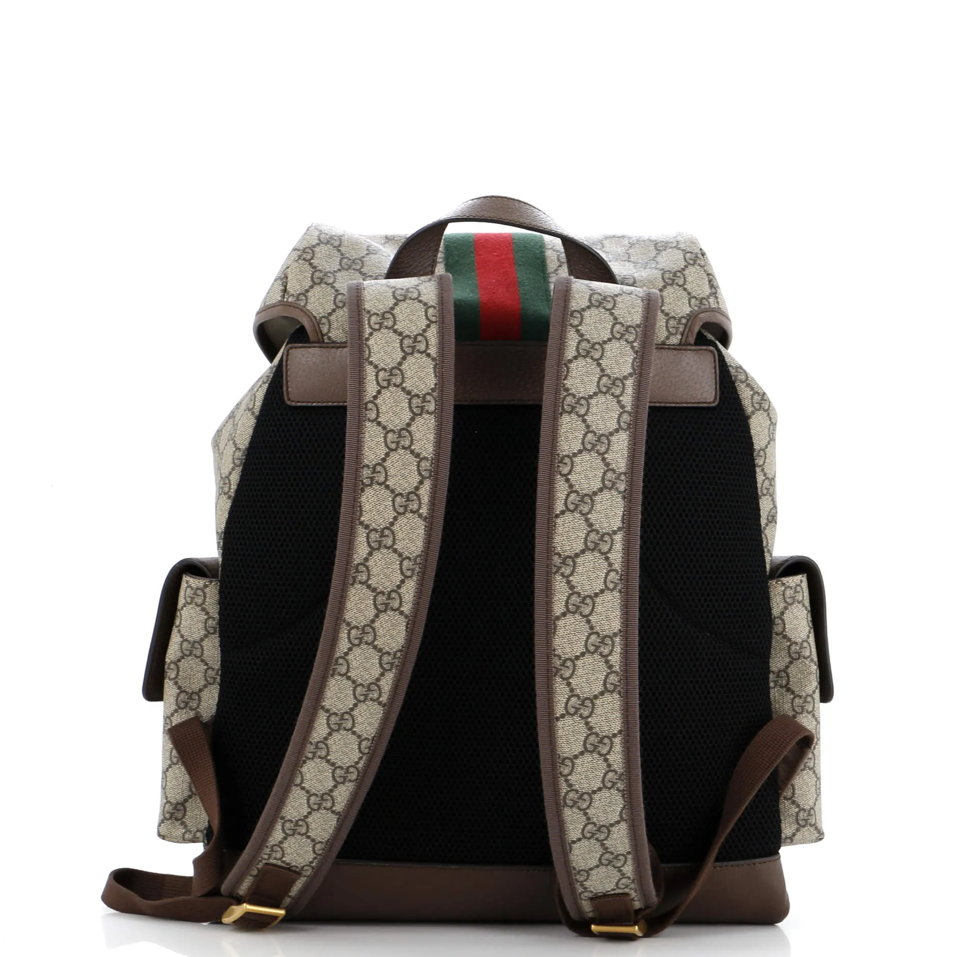 Ophidia Flap Backpack GG Coated Canvas Medium