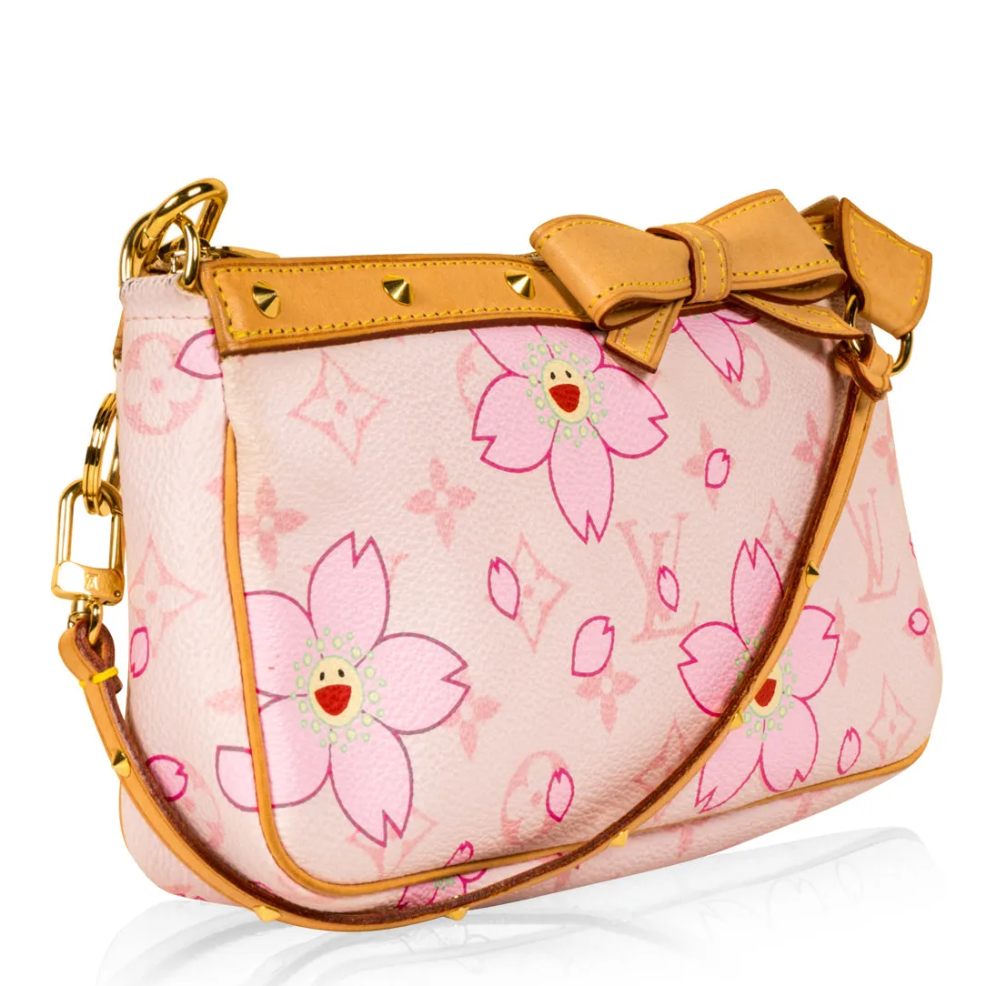 Pochette Accessoires - Cherry Blossom Damier Azure
