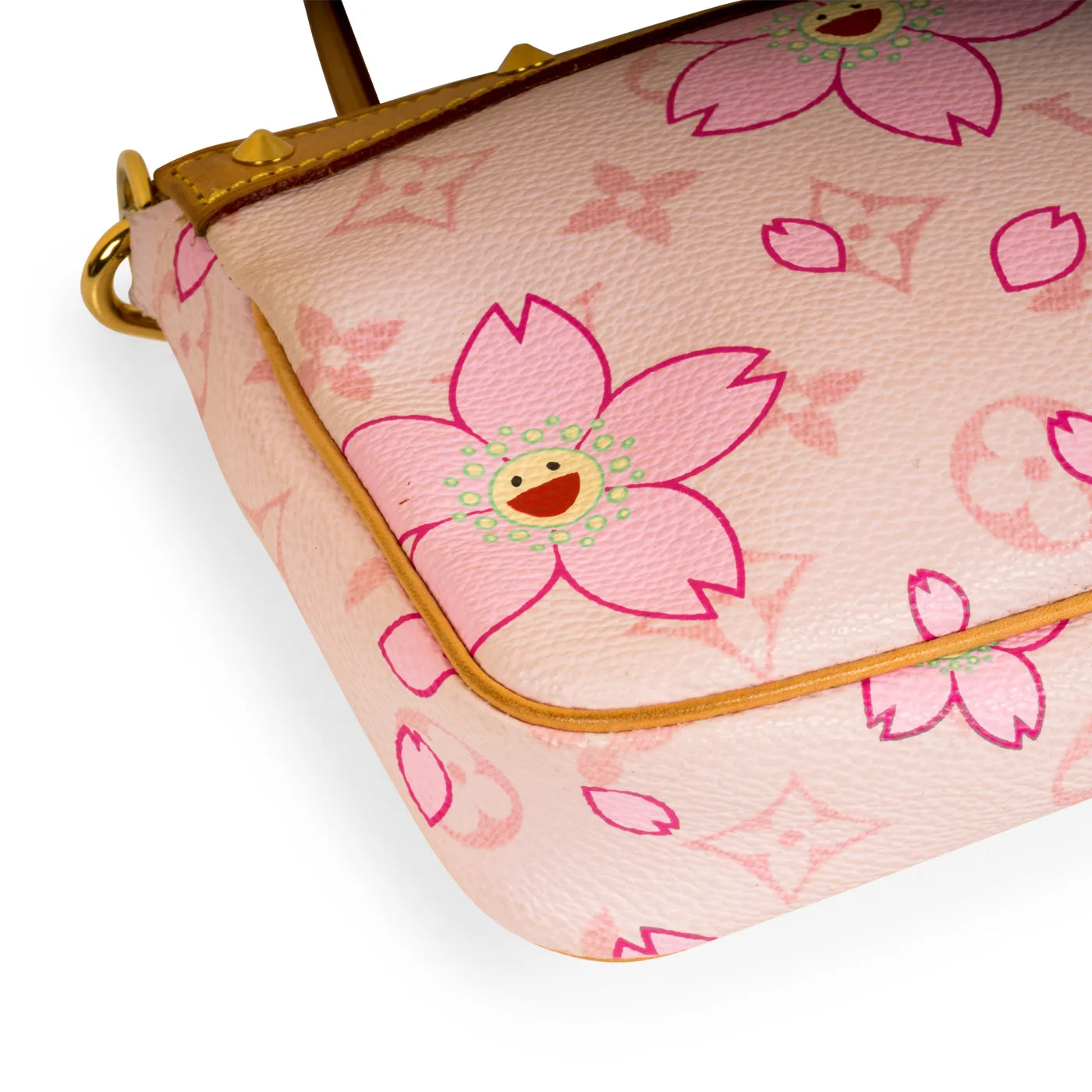 Pochette Accessoires - Cherry Blossom Damier Azure