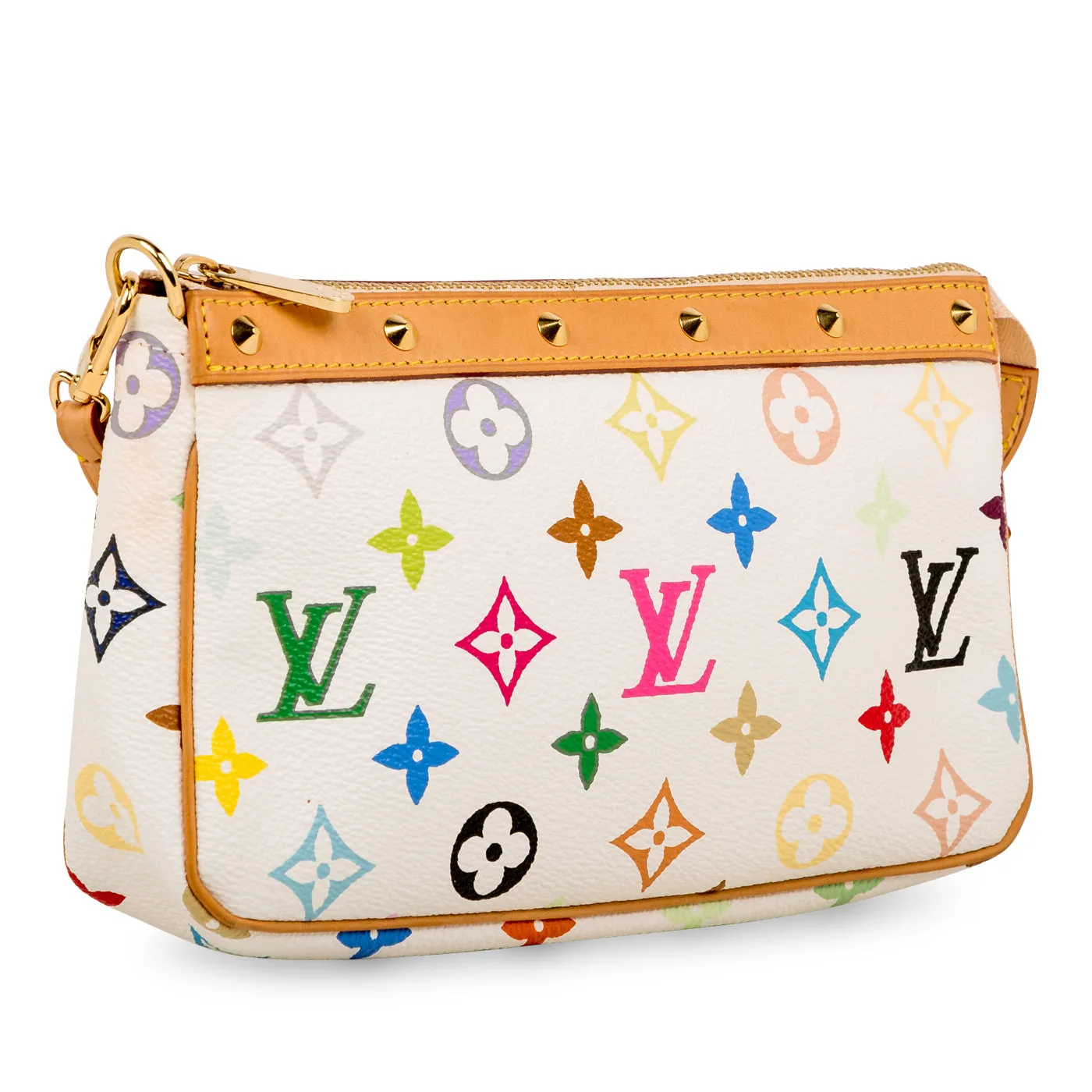 Pochette Accessoires - White Multicolore Murakami