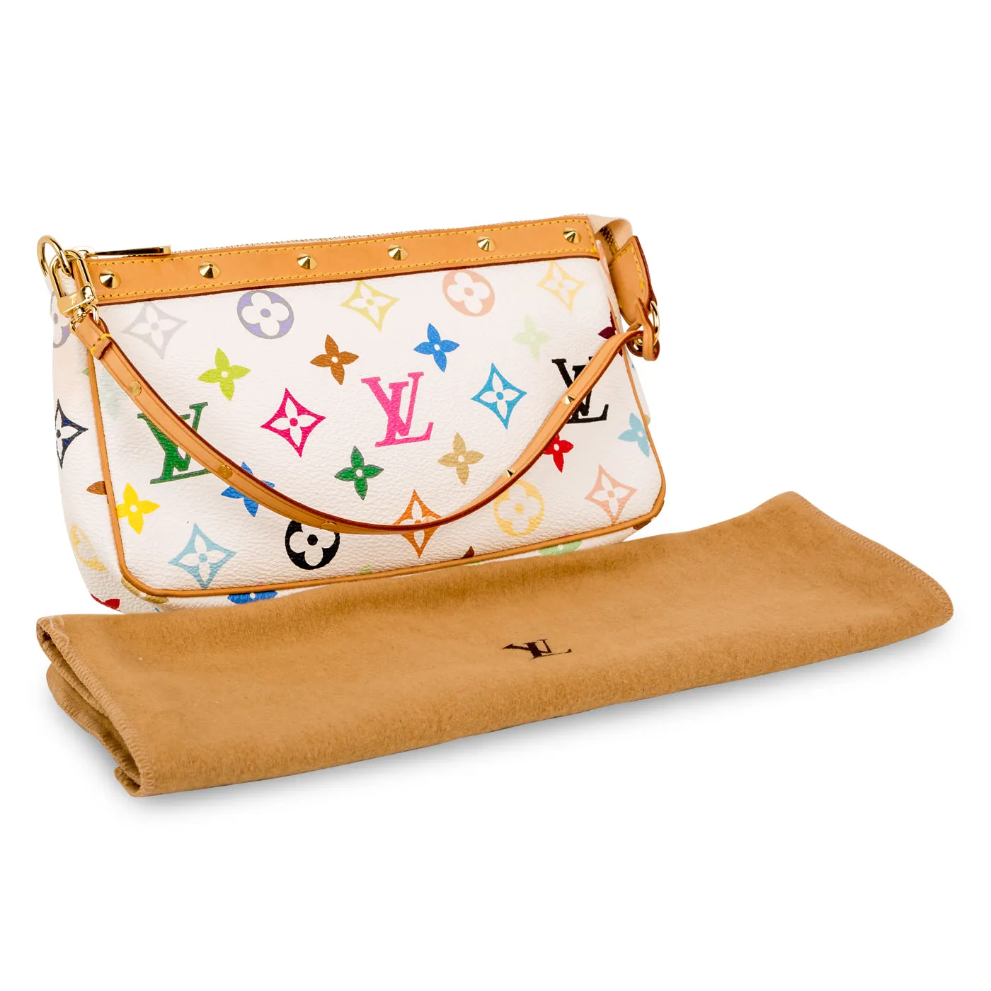 Pochette Accessoires - White Multicolore Murakami