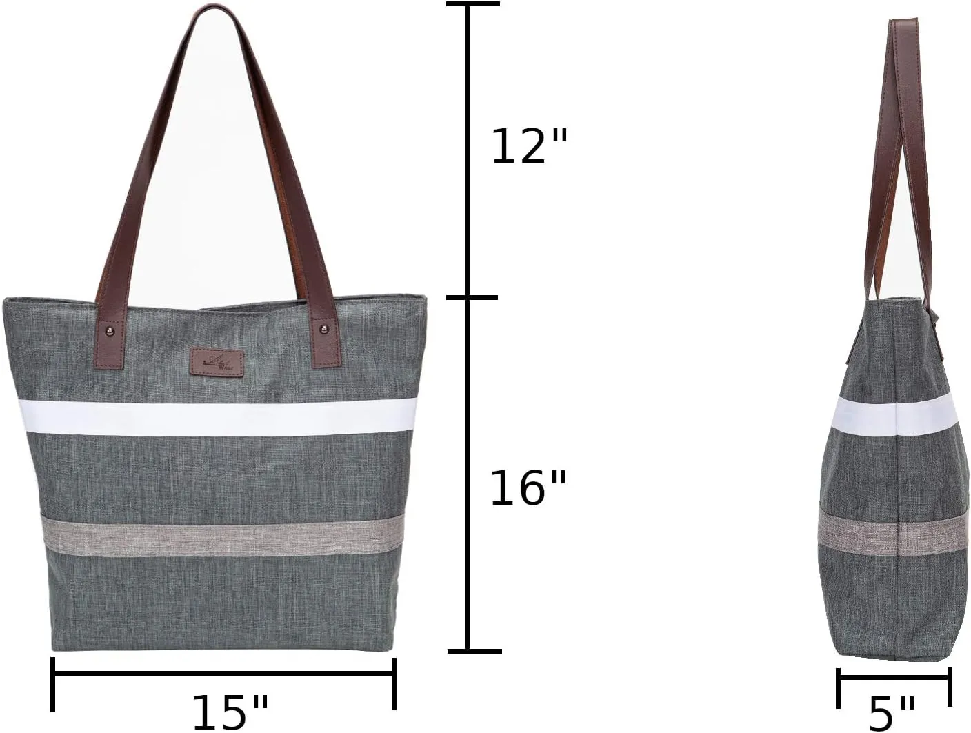 Shoulder Tote Bag Purse Top Handle Satchel Handbag For Women Work College Travel Business Shopping Casual Upgraded