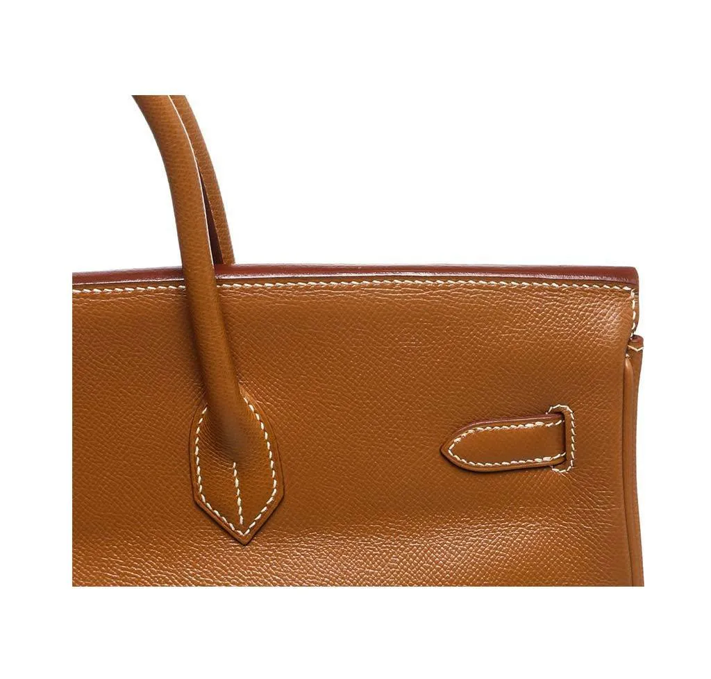 Trendy Inspired Hermès Birkin 40 Gold Epsom Bag Ghw
