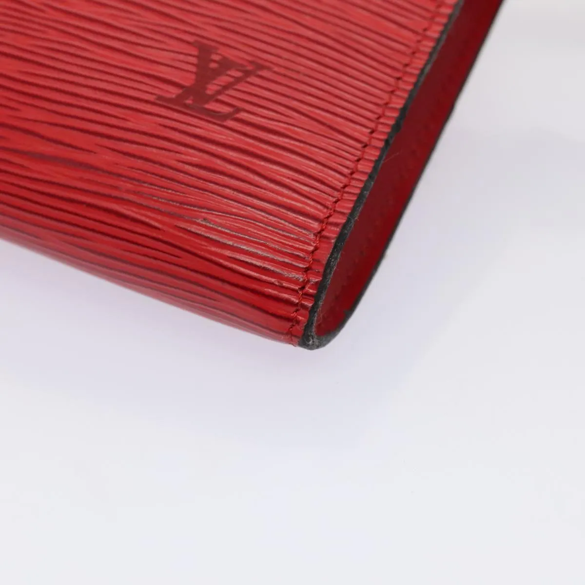 Trendy Inspired Louis Vuitton Epi Pochette Accessoires Accessory Pouch Red M52987 Lv Auth 88309