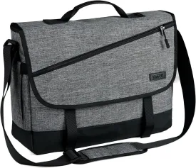 VASCHY Messenger Bag for Men, Fashion Laptop Satchel Crossbody Shoulder Side Bag for Men and Women for Work,Business