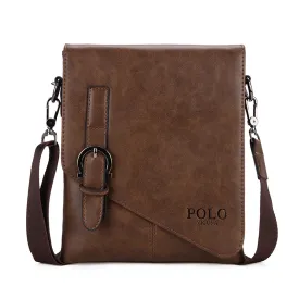 Vicuna Polo Vintage Leather Bag - Dunkel Braun