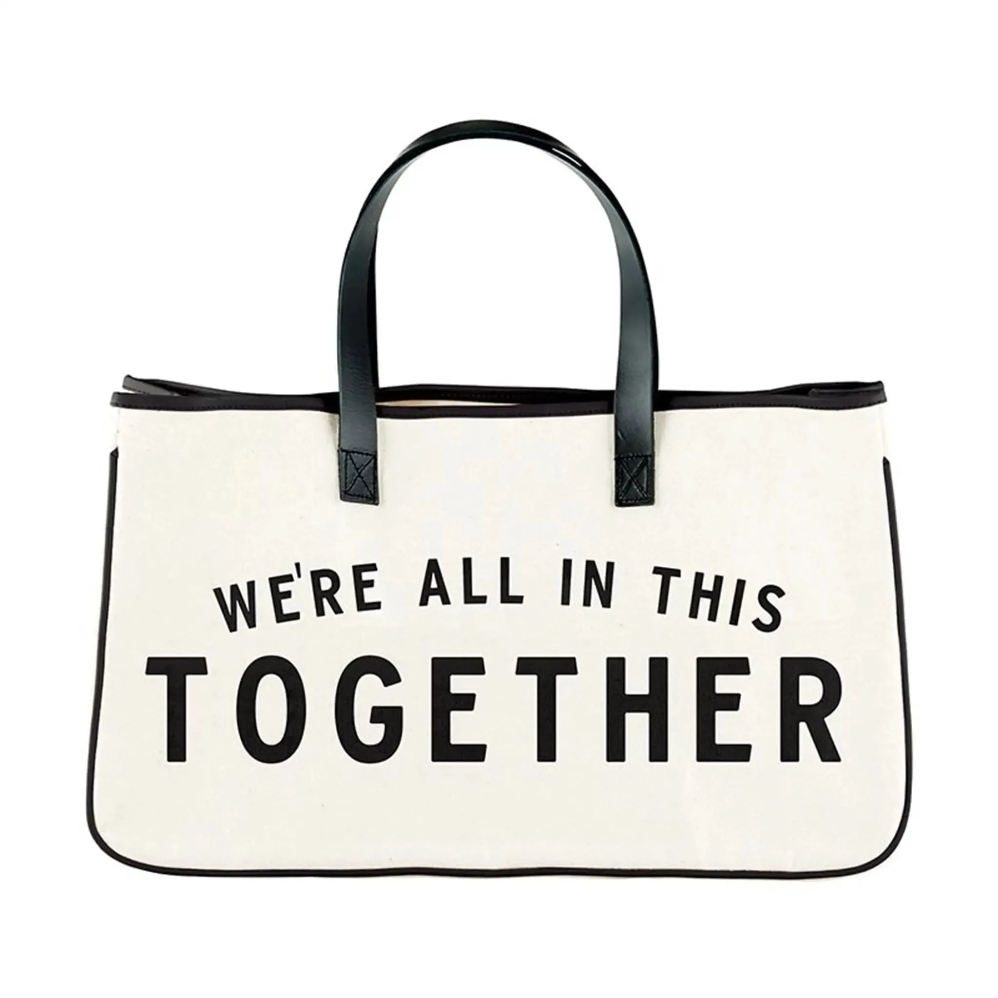 WE’RE ALL IN THIS TOGETHER CANVAS TOTE