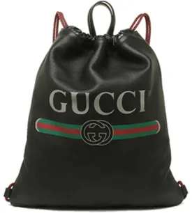 (WMNS) GUCCI Print Drawstring Backpack 516639-OGCBT-8163