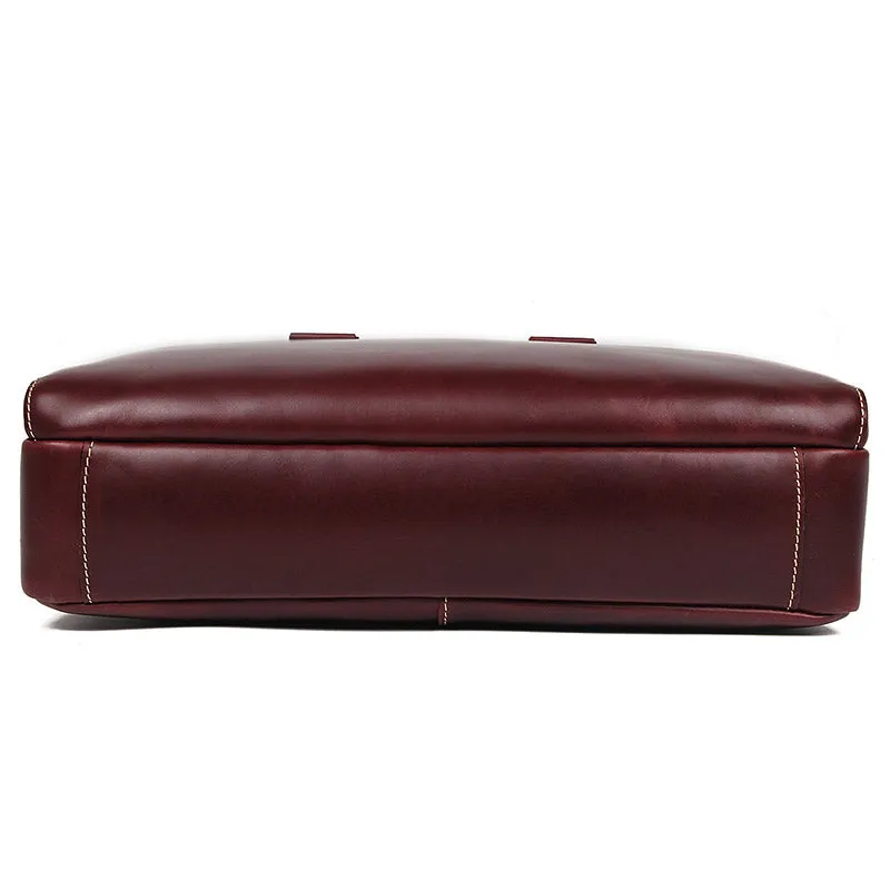 YAAGLE Men's Genuine Leather Hand Briefcase Bag for Business YG7167Q