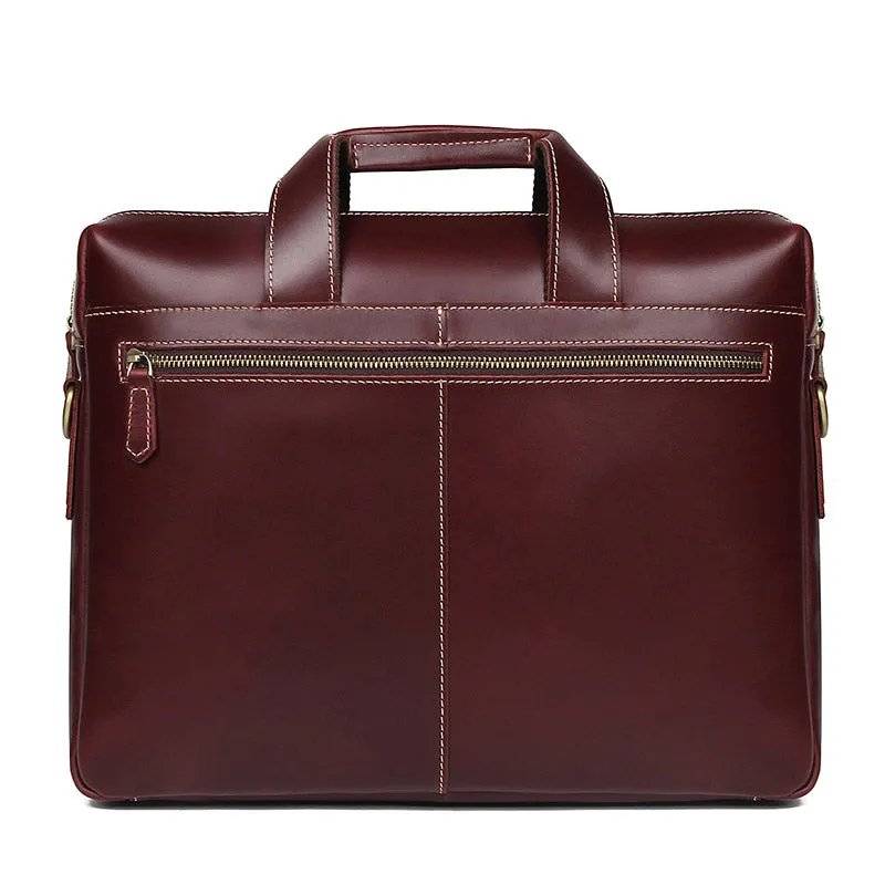 YAAGLE Men's Genuine Leather Hand Briefcase Bag for Business YG7167Q